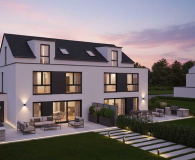 Massiv gebaute Doppelhaushälfte im KfW 40-Standard in bester Lage von Ratingen-Ost