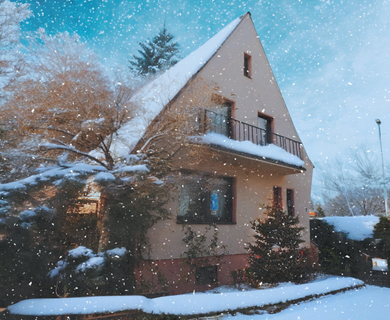 Winterlicher Wohntraum – Sanieren mit Herz