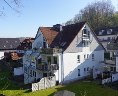 Gepflegte ETW mit Tageslichtbad, Balkon, Kaminofen, Stellplatz in ruhiger Lage von Hagen-Holthausen