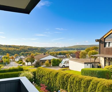 Top gepflegte 2 Zimmer Eigentumswohnung mit Balkon & Fernblick!