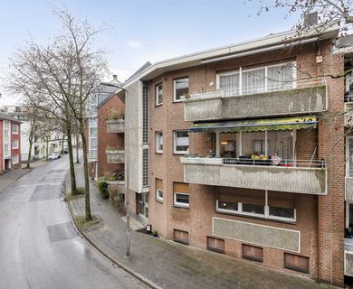 Wohlfühlwohnung im Zentrum von Ratingen: Helle 3-Zimmer-Wohnung mit Südwest-Balkon