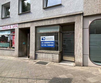 Raum für Ihre Ideen! Kleines Ladenlokal am Rande der Fußgängerzone von Ratingen-Mitte