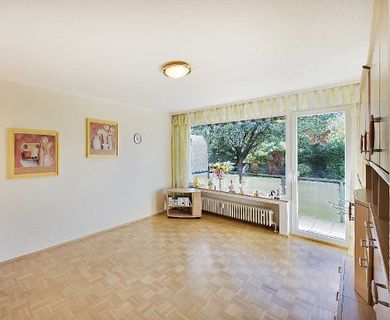 2-Zimmer-Eigentumswohung mit Balkon im Erdgeschoss in Ratingen-Tiefenbroich