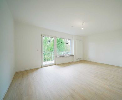 Ratingen-Süd: Frisch renovierte 3-Zimmer-Erdgeschosswohnung mit Balkon in ruhiger, grüner Lage