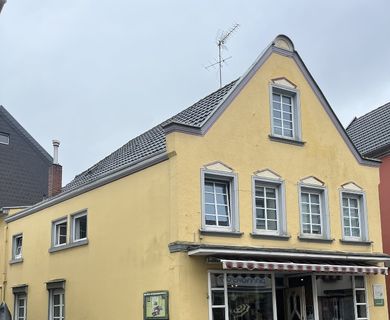 Wohn- u. Geschäftshäuser in der Werler Fußgängerzone