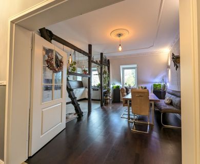 Provisionsfrei – Stilvolle luftig geschnittene Dachgeschoss-Wohnung in Meiderich