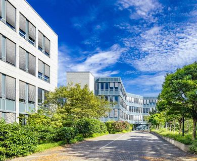 THE FLEX Campus Ratingen: Klimatisierte Büroflächen mit Top-Ausstattung