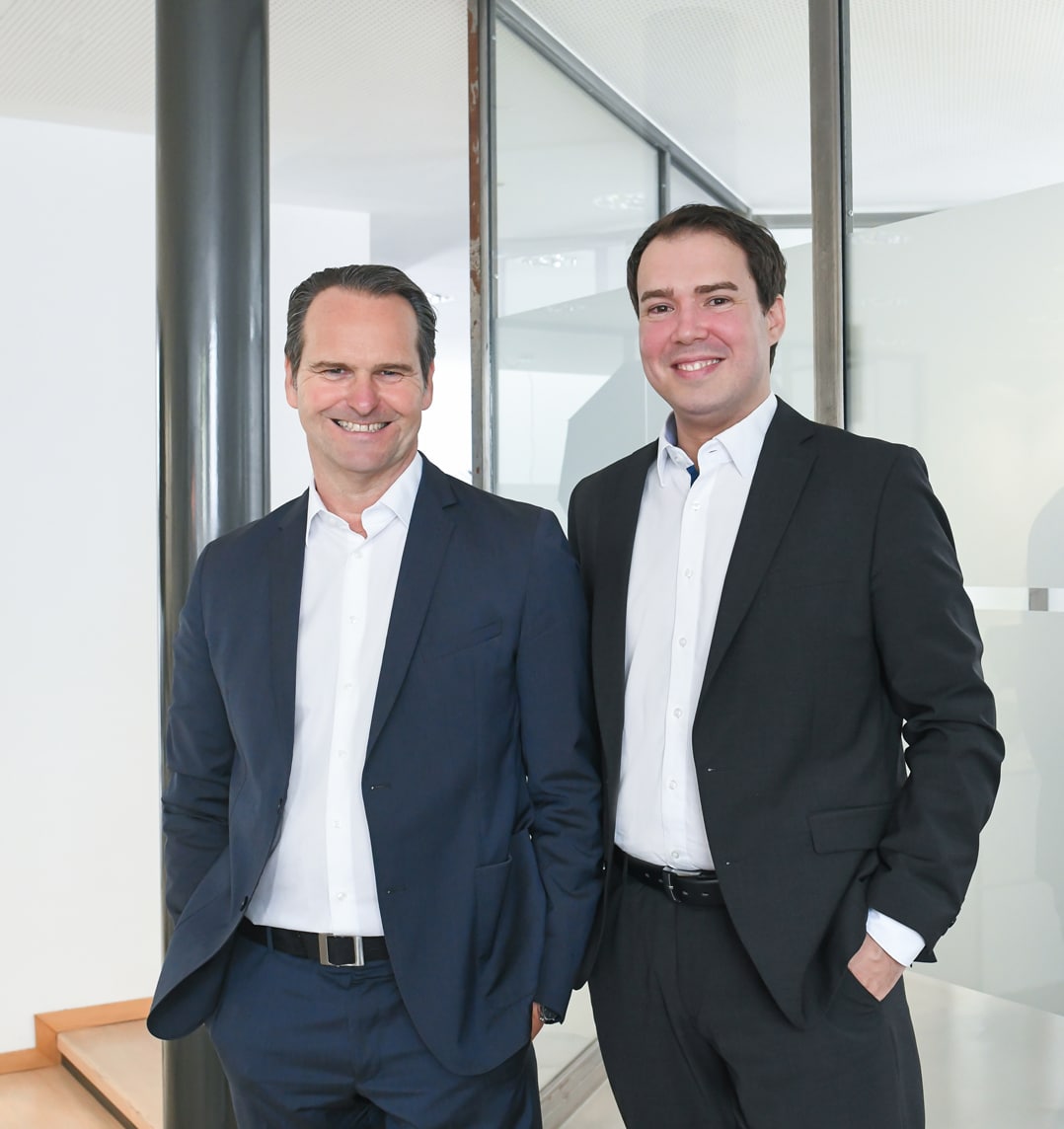 Immobilienmakler und Inhaber: Stefan Schneider und Tobias Otten sind die Geschäftsführer der Schneider Immobilien GmbH in Ratingen