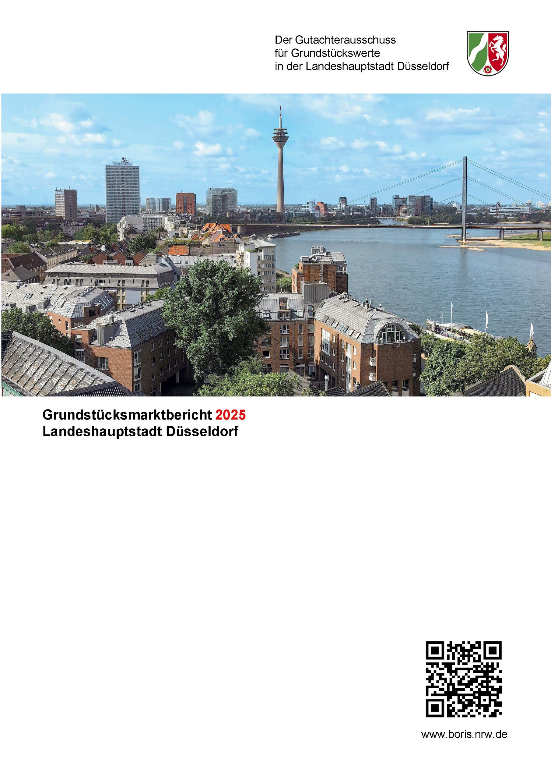 Grundstücksmarktbericht 2025 für die Stadt Düsseldorf