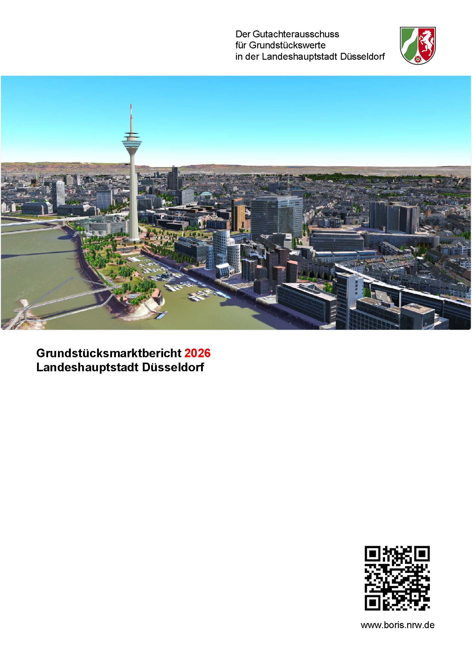 Grundstücksmarktbericht 2026 für die Stadt Düsseldorf