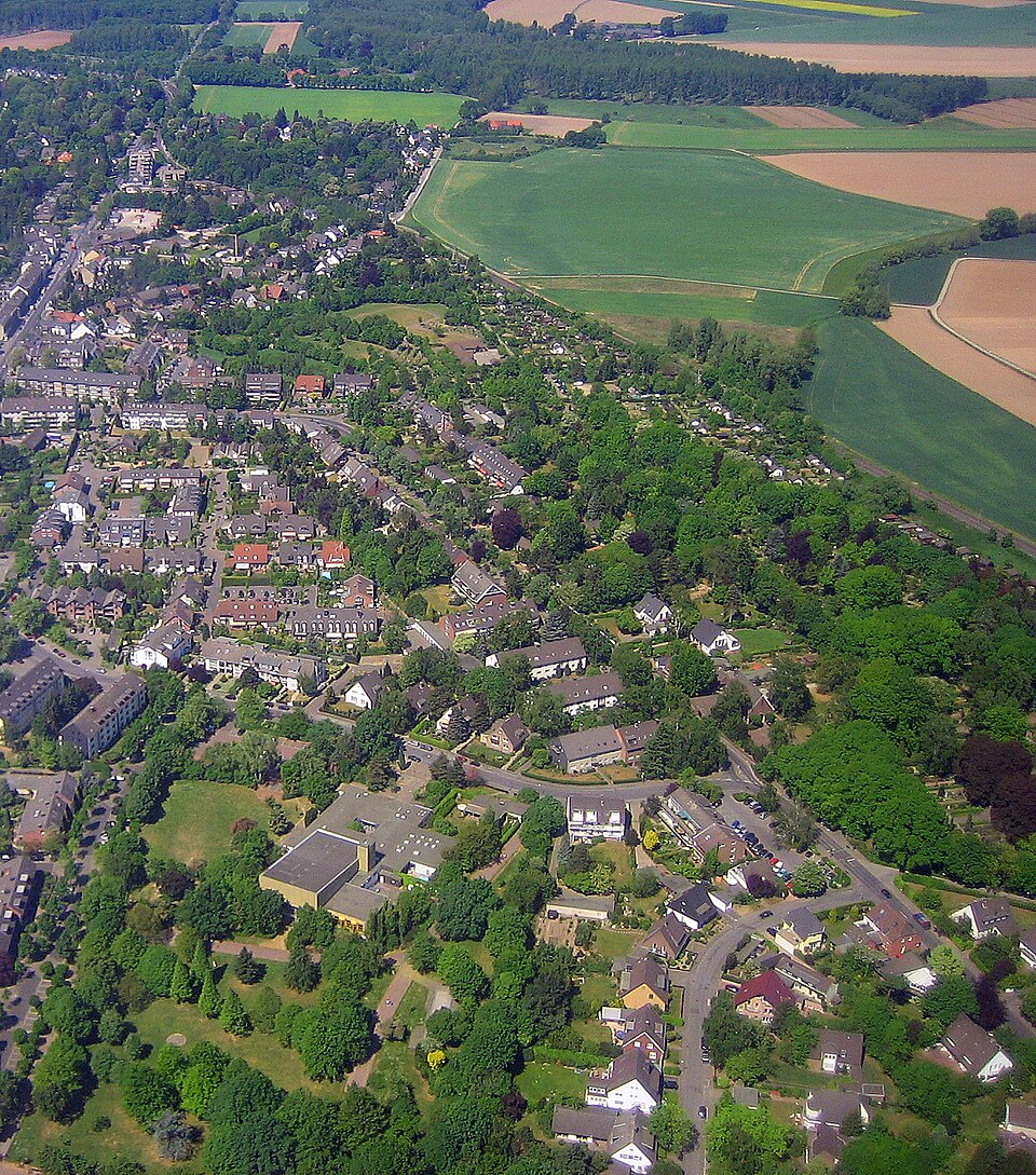Luftbild von Meerbusch Büderich